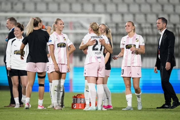 September 22, 2026: Johanna Fossdalsa Sorensen of Häcken after the Women’s Champions League soccer match between Inter and Häcken on September 22, 2026 in Monza. Photo by Carl Sandin. BILDBYRAN code CS CS0982 soccer football fotball UEFA Women’s Champions League Inter Häcken women’s BBENG soccer football fotball UEFA Women’s Champions League Inter Häcken women’s BBENG  Copyright: CARLxSANDIN BB260922CS116