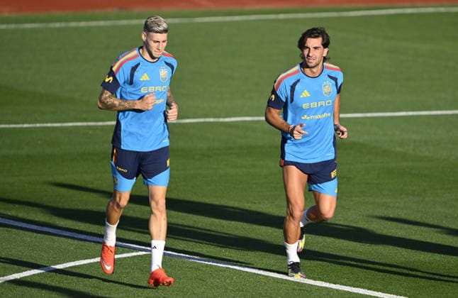 Spanish national football team prepares for UEFA Nations League match against England MADRID, SPAIN - SEPTEMBER 22: Ferran Torres of Spain attends open practice session ahead of 2026-27 UEFA Nations League C match against England at the Royal Spanish Football Federation s (RFEF) Las Rozas facility in Madrid, Spain on September 22, 2026. Burak Akbulut Anadolu Madrid Spain. Editorial use only. Please get in touch for any other usage.  Copyright: x2026xAnadoluxBurakxAkbulutx