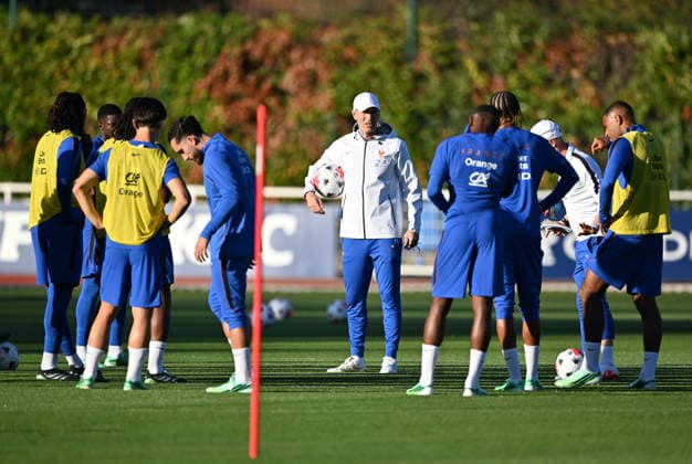Ahead of Turkiye v France: UEFA Nations League CLAIREFONTAINE-EN-YVELINES, FRANCE - SEPTEMBER 22: France’s national football team head coach Zinedine Zidane attends a training session ahead of the UEFA Nations League match between Turkiye and France in Clairefontaine-en-Yvelines, southwest of Paris, France on September 22, 2026. Mustafa Yalcin Anadolu Clairefontaine-en-yvelines France. Editorial use only. Please get in touch for any other usage.  Copyright: x2026xAnadoluxMustafaxYalcinx