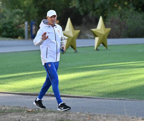 Ahead of Turkiye v France: UEFA Nations League CLAIREFONTAINE-EN-YVELINES, FRANCE - SEPTEMBER 22: France’s national football team head coach Zinedine Zidane arrives for a training session ahead of the UEFA Nations League match between Turkiye and France in Clairefontaine-en-Yvelines, southwest of Paris, France on September 22, 2026. Mustafa Yalcin Anadolu Clairefontaine-en-yvelines France. Editorial use only. Please get in touch for any other usage.  Copyright: x2026xAnadoluxMustafaxYalcinx