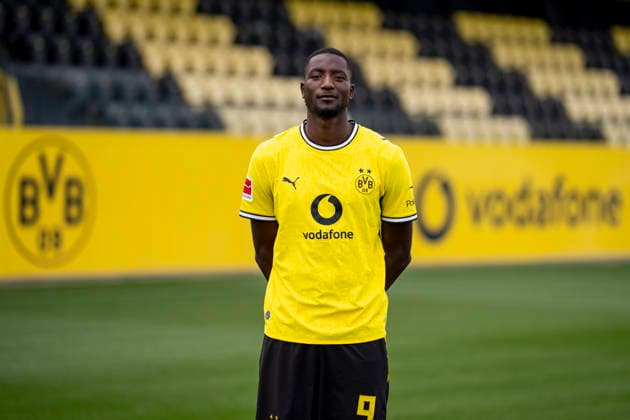 Borussia Dortmund; 1. BL, Porträttermin 2026 2027 Serhou Guirassy; Borussia Dortmund; 1. BL, Porträttermin 2026 2027 Foto: Borussia Dortmund Hendrik Deckers via Revierfoto Borussia Dortmund; 1. BL, Porträttermin 2026 2027