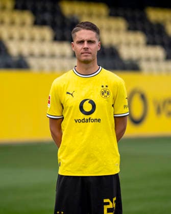 Borussia Dortmund; 1. BL, Porträttermin 2026 2027 Joey Veerman; Borussia Dortmund; 1. BL, Porträttermin 2026 2027 Foto: Borussia Dortmund Hendrik Deckers via Revierfoto Borussia Dortmund; 1. BL, Porträttermin 2026 2027