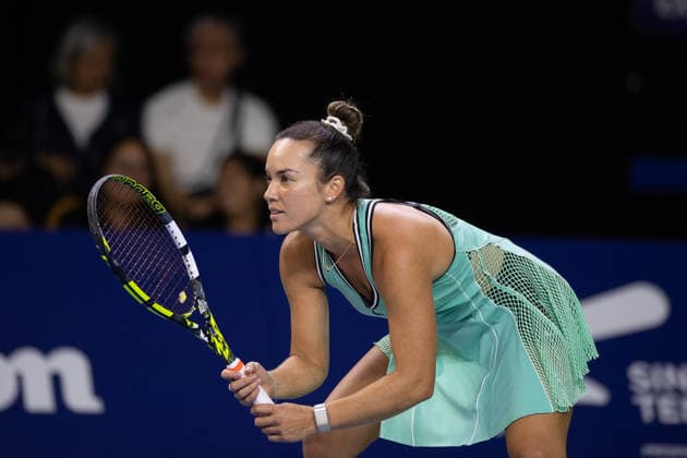 RECORD DATE NOT STATED 22nd September 2026; Kallang Tennis Hub, Singapore; WTA, Tennis Damen Tennis, Singapore Open Day 2; Desirae Krawczyk, USA DavidxAsh