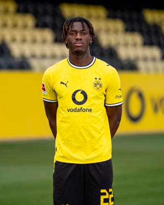 Borussia Dortmund; 1. BL, Porträttermin 2026 2027 Joane Gadou; Borussia Dortmund; 1. BL, Porträttermin 2026 2027 Foto: Borussia Dortmund Hendrik Deckers via Revierfoto Borussia Dortmund; 1. BL, Porträttermin 2026 2027