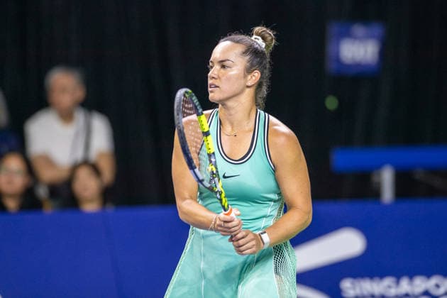 RECORD DATE NOT STATED 22nd September 2026; Kallang Tennis Hub, Singapore; WTA, Tennis Damen Tennis, Singapore Open Day 2; Desirae Krawczyk DavidxAsh
