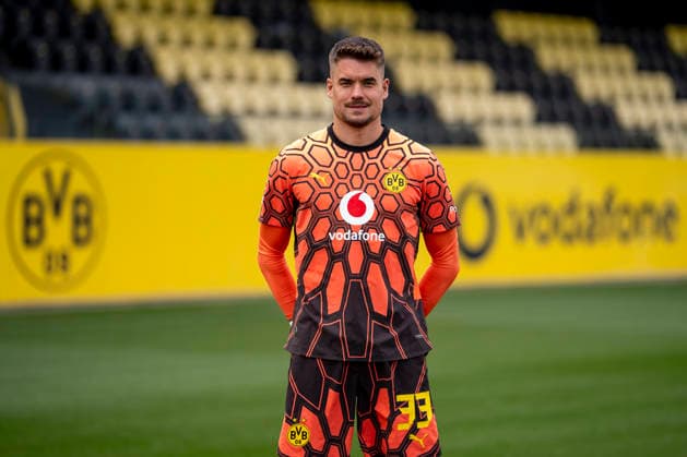 Borussia Dortmund; 1. BL, Porträttermin 2026 2027 Alexander Meyer; Borussia Dortmund; 1. BL, Porträttermin 2026 2027 Foto: Borussia Dortmund Hendrik Deckers via Revierfoto Borussia Dortmund; 1. BL, Porträttermin 2026 2027