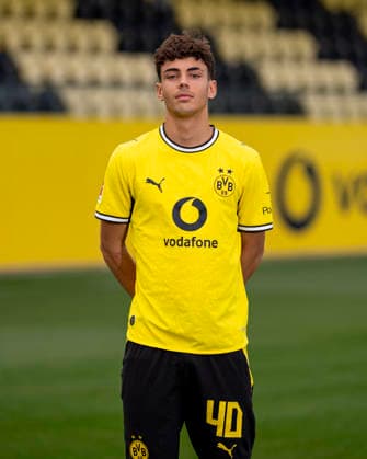 Borussia Dortmund; 1. BL, Porträttermin 2026 2027 Samuele Inacio; Borussia Dortmund; 1. BL, Porträttermin 2026 2027 Foto: Borussia Dortmund Hendrik Deckers via Revierfoto Borussia Dortmund; 1. BL, Porträttermin 2026 2027