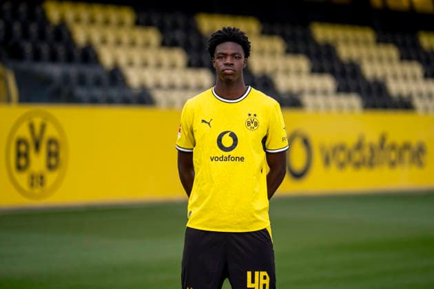 Borussia Dortmund; 1. BL, Porträttermin 2026 2027 Mussa Kaba; Borussia Dortmund; 1. BL, Porträttermin 2026 2027 Foto: Borussia Dortmund Hendrik Deckers via Revierfoto Borussia Dortmund; 1. BL, Porträttermin 2026 2027