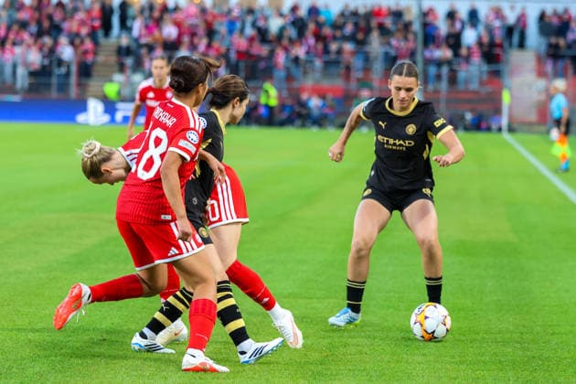 Soccer Europe UEFA Women s Champions League 2026–2027, Matchday 1 of the group stage, September 22, 2026, 6:45 p.m. FC Bayern Munich Women vs. Manchester City Women Sportpark Unterhaching, Unterhaching, Germany; Unterhaching, Munich; Sportpark Unterhaching; Bavaria; Germany Copyright: xAmiirxAmedjouax