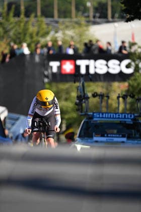 2026 UCI Road World Championships Picture by Zac Williams SWpix.com - 22 09 2026 - Cycling - 2026 UCI Road World Championships - MontrÃ al, Canada - Women Junior Individual Time Trial (ITT) - Edda Bieberle (Germany) Copyright: x xSWpix.comx(t axPhotographyxHubxLtd)xZacxWilliams SWpix.comx SWP-3521-1697