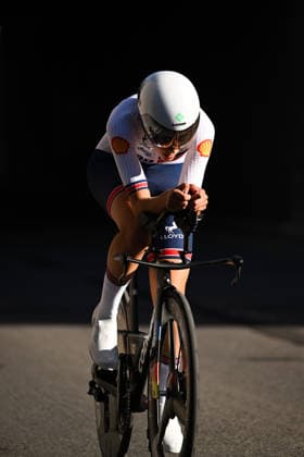 2026 UCI Road World Championships Picture by Chris Auld SWpix.com - 22 09 2026 - Cycling - 2026 UCI Road World Championships - MontrÃ al, Canada - Women Junior Individual Time Trial (ITT) - Aalia Clay (Great Britain) Copyright: x xSWpix.comx(t axPhotographyxHubxLtd)xChrisxAuld SWpix.comx SWP-3521-1722