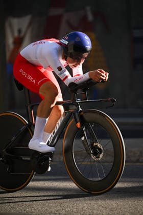 2026 UCI Road World Championships Picture by Chris Auld SWpix.com - 22 09 2026 - Cycling - 2026 UCI Road World Championships - MontrÃ al, Canada - Women Junior Individual Time Trial (ITT) - Maria OkruciÅ ska (Poland) Copyright: x xSWpix.comx(t axPhotographyxHubxLtd)xChrisxAuld SWpix.comx SWP-3521-1769