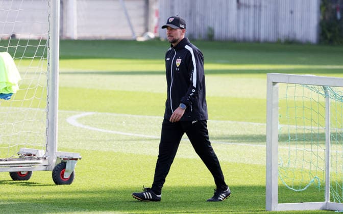 September 22, 2026 VfB Stuttgart Practice Germany, Stuttgart, September 22, 2026, Soccer, Bundesliga, 2026–2027 Season, VfB Stuttgart Practice, Sebastian Hoeneß, Coach