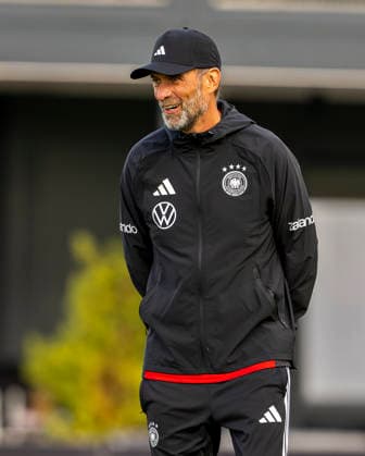 September 22, 2026, German National Soccer Team (DFB), training camp in Herzogenaurach, at the ADIDAS headquarters, ahead of the UEFA Nations League matches, German national team coach Jürgen Klopp smiling