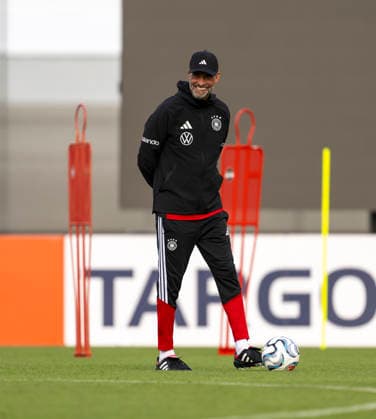 September 22, 2026, DFB German National Soccer Team, training camp in Herzogenaurach, at the ADIDAS headquarters, ahead of the UEFA Nations League matches, German national team coach Jürgen Klopp smiling