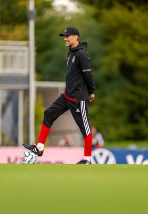 September 22, 2026, German National Soccer Team (DFB), training camp in Herzogenaurach, at the ADIDAS headquarters, ahead of the UEFA Nations League matches, German National Team Coach Jürgen Klopp
