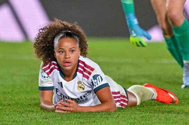 September 22, 2026, Madrid, Madrid, Spain: 12 FELICIA SCHRODER of Real Madrid CF Femenino during the Women s Champions League match between REAL MADRID FEMENINO and PARIS SAINT-GERMAIN FC, held on September 22, 2026, in Valdebebas, Madrid, Spain. The Women s Champions League Match REAL MADRID - PARIS SAINT-GERMAIN FC (22.09.26)  - ZUMAc312 20260922_zsp_c312_109 Copyright: xOscarxManuelxSanchezx