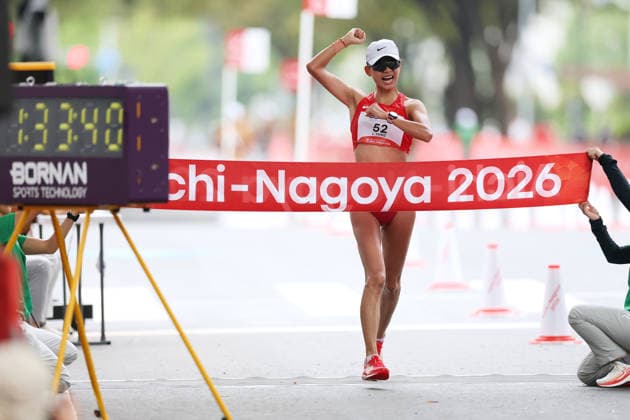 YANG Liujing (CHN), SEPTEMBER 23, 2023 - Athletics : Women s Half Marathon Race Walk at Aichi Prefectual Government and Nagoya City Halls Loop Course during the Asian Games Aichi-Nagoya 2023 in Aichi, Japan.  aflo_350166150 KenichiroxOganex