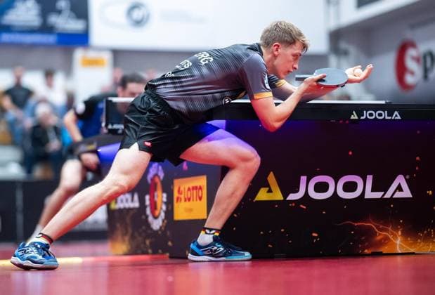 TABLE TENNIS 1ST BUNDESLIGA SEASON 2026–2027, MATCHDAY 5: MÜHLHAUSEN VS. DÜSSELDORF ** FOR EDITORIAL PURPOSES ONLY ** EDITORIAL USE ONLY ** p 22 09 2026 Mühlhausen Table Tennis 1 Bundesliga Season 2026–2027 Match Day 5 LOTTO Thüringen Center Court Post SV Mühlhausen Borussia Düsseldorf in the photo Anton Källberg Borussia Düsseldorf Germany Thuringia Mühlhausen Copyright SaschaxFromm Copyright: SaschaxFromm doc87pxd9mqs6sjmo1df49 ,EDITORIAL USE ONLY Copyright: SaschaxFromm