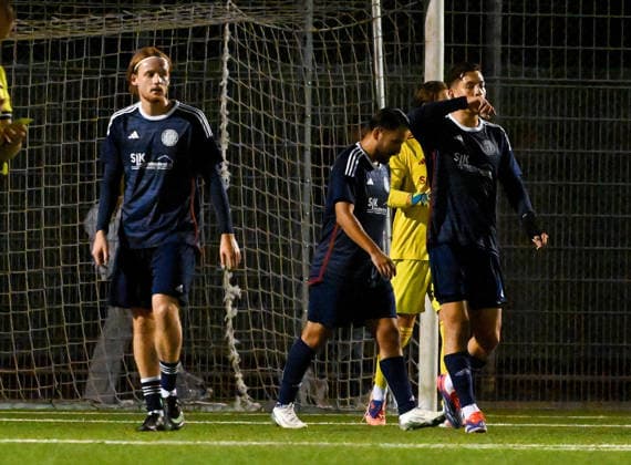September 22, 2026, xpsx, Soccer: Hessen Cup Round of 16, Germania Dörnigheim vs. TSV Steinbach Haiger; disappointment after conceding a goal; Dörnigheim, Maintal, Hessen, Germany, DEU