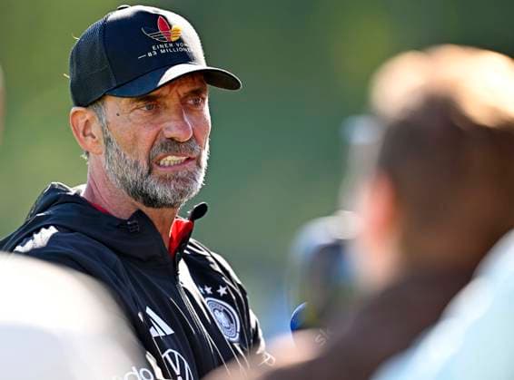 September 23, 2026, German National Soccer Team (DFB), training camp in Herzogenaurach, at the ADIDAS headquarters, ahead of the UEFA Nations League matches, Head Coach Jürgen Klopp, Germany
