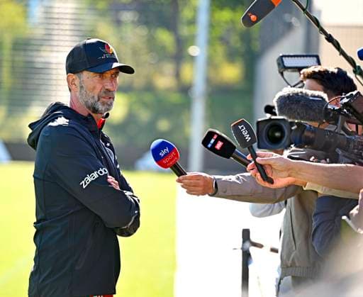 September 23, 2026, German National Soccer Team (DFB), training camp in Herzogenaurach, at the ADIDAS headquarters, ahead of the UEFA Nations League matches, Coach Jürgen Klopp of Germany during an interview
