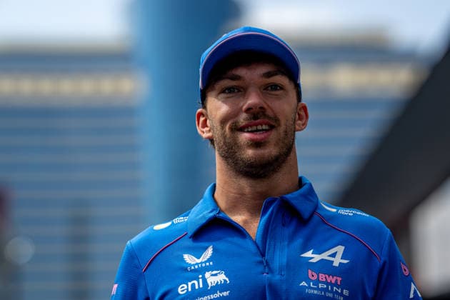BAKU, AZERBAIJAN: Pierre Gasly, racing for the Alpine team during the 2026 Formula 1 Azerbaijan Grand Prix at the Baku City Circuit in Baku, Azerbaijan