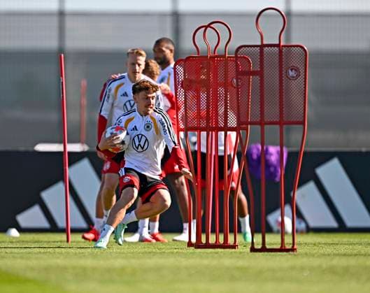 September 23, 2026, DFB German National Soccer Team, training camp in Herzogenaurach, at ADIDAS’s home ground, ahead of the UEFA Nations League matches, Philipp Treu: Germany in Action
