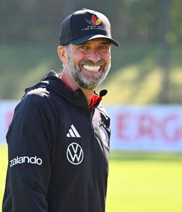 September 23, 2026 Soccer DFB German Soccer Federation National Team Germany Training xwoxzix Jürgen Klopp Germany National Team Coach happy