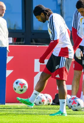 September 23, 2026 Soccer DFB German Soccer Federation National Team Germany Training xwoxzix Serge Gnabry, Germany