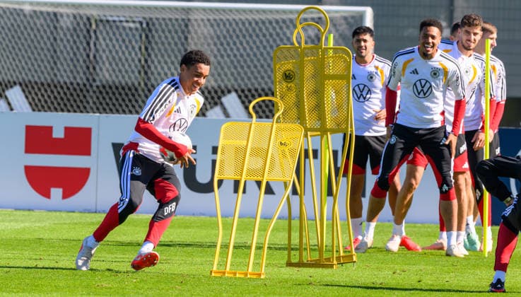 September 23, 2026 Soccer DFB German Soccer Federation National Team Germany Training xwoxzix Jamal Musiala, Germany