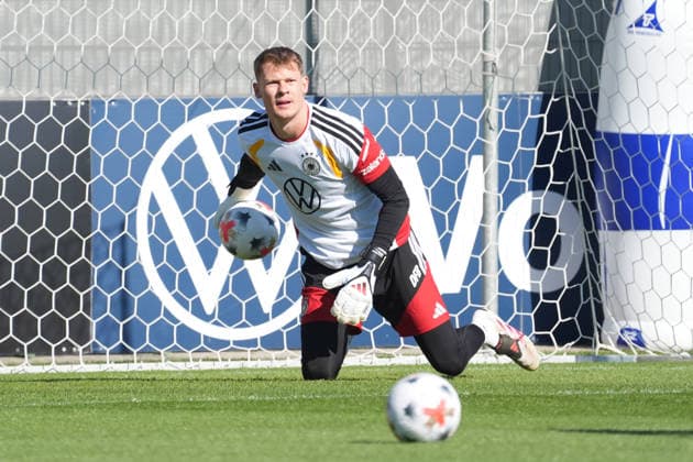 Goalie Alexander Nübel Germany HerzoBase September 23, 2026 German National Team Nations League Final Training Session Home Ground, HerzoBase, World of Adidas, Herzogenaurach