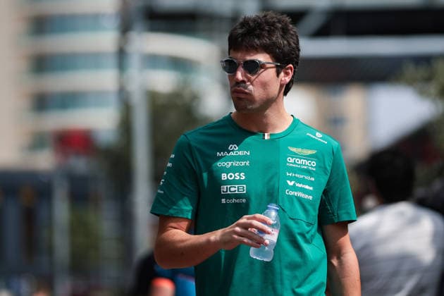 F1 - AZERBAIJAIN GRAND PRIX 2026 STROLL Lance (can), Aston Martin F1 Team Honda AMR26, portrait during the 2026 Formula 1 Azerbaijan Grand Prix, 15th round of the 2026 Formula One World Championship, WM, Weltmeisterschaft from September 24 to 26, 2026 on the Baku City Circuit, in Baku, Azerbaijan - BakuAzerbaijan  Copyright: xEricxAlonsox