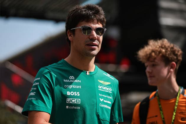 F1 - AZERBAIJAIN GRAND PRIX 2026 STROLL Lance (can), Aston Martin F1 Team Honda AMR26, portrait during the 2026 Formula 1 Azerbaijan Grand Prix, 15th round of the 2026 Formula One World Championship, WM, Weltmeisterschaft from September 24 to 26, 2026 on the Baku City Circuit, in Baku, Azerbaijan - BakuAzerbaijan  Copyright: xEricxAlonsox