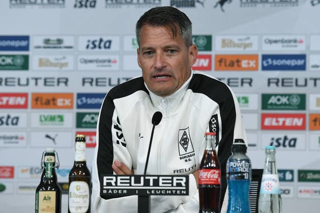 Introduction of Alexander Blessin as the new head coach of Borussia Mönchengladbach on September 23, 2026, at ista Borussia Park in Mönchengladbach Alexander Blessin Coach Head Coach Mönchengladbach xRx