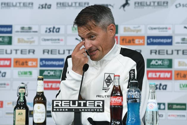 Introduction of Alexander Blessin as the new head coach of Borussia Mönchengladbach on September 23, 2026, at ista Borussia Park in Mönchengladbach Alexander Blessin Coach Head Coach Mönchengladbach xRx
