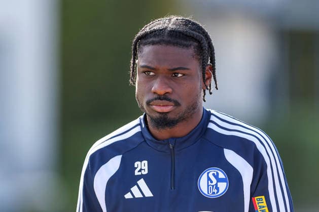 September 23, 2026, Soccer, FC Schalke 04 Junior Training, Dina Ebimbe, FC Schalke 04, Gelsenkirchen, FC Schalke 04 Training Facility, North Rhine-Westphalia, Germany, xRHR, PHOTO YYx Copyright: RHR-FOTOx RHR-FOTO YY