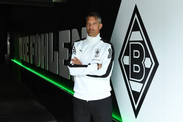 Introduction of Alexander Blessin as the new head coach of Borussia Mönchengladbach on September 23, 2026, at ista Borussia Park in Mönchengladbach Alexander Blessin Coach Head Coach Mönchengladbach xRx