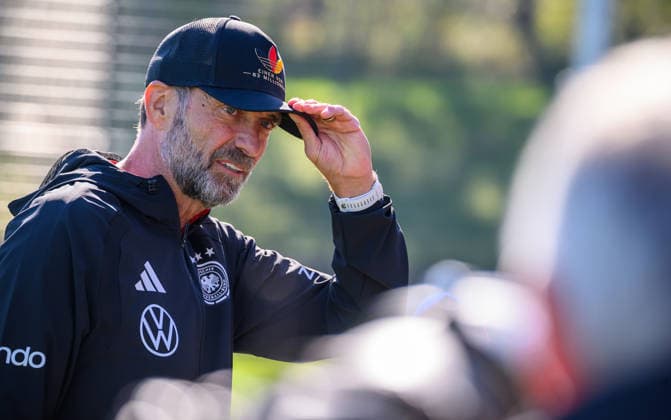 September 23, 2026 Soccer DFB German Soccer Federation National Team Germany Training xwoxzix Jürgen Klopp, Germany s national team coach, in a spontaneous interview with the media