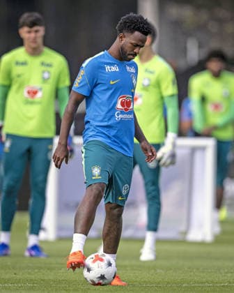 BRISBANE, AUSTRALIA, SEPTEMBER 23: Vinicius Junior of Brazil during a Brazilian national team, Nationalteam (Seleção Brasileira) training session at the Ballymore Stadium Annex in Brisbane, Australia. (Photo by Ricardo Noigueira Sports Press Photo) Copyright: xRicardoxNogueira SportsxPressxPhotox Sportspressphoto_SPR237538