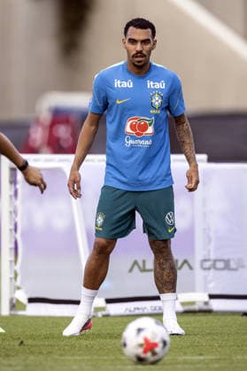 BRISBANE, AUSTRALIA, SEPTEMBER 23: Matheuzinho of Brazil during a Brazilian national team, Nationalteam (Seleção Brasileira) training session at the Ballymore Stadium Annex in Brisbane, Australia. (Photo by Ricardo Noigueira Sports Press Photo) Copyright: xRicardoxNogueira SportsxPressxPhotox Sportspressphoto_SPR237566