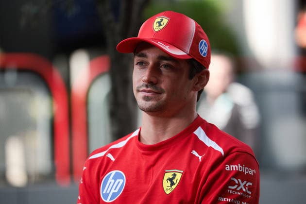 F1 - AZERBAIJAIN GRAND PRIX 2026 LECLERC Charles (mco), Scuderia Ferrari SF-26, portrait during the 2026 Formula 1 Azerbaijan Grand Prix, 15th round of the 2026 Formula One World Championship, WM, Weltmeisterschaft from September 24 to 26, 2026 on the Baku City Circuit, in Baku, Azerbaijan - BakuAzerbaijan  Copyright: xEricxAlonsox