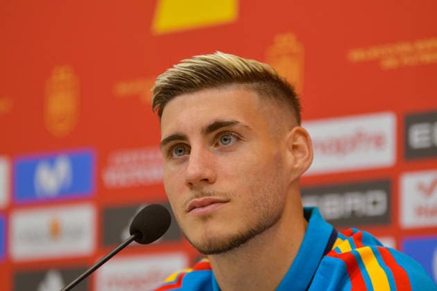 ESP press conference: Roberto Fernandez, a member of the Spanish national soccer team, attends his press conference ahead of the 2026–27 UEFA Nations League matches against Croatia, England, and the Czech Republic on September 23, 2026, in Las Rozas, Madrid, Spain Copyright: xAgenciaxLOFx
