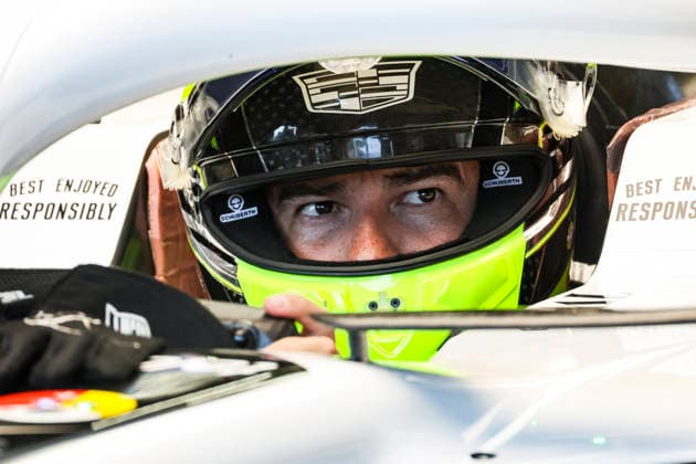 F1 - AZERBAIJAIN GRAND PRIX 2026 PEREZ Sergio (mex), Cadillac F1 Team MAC-26, portrait during the 2026 Formula 1 Azerbaijan Grand Prix, 15th round of the 2026 Formula One World Championship, WM, Weltmeisterschaft from September 24 to 26, 2026 on the Baku City Circuit, in Baku, Azerbaijan - BakuAzerbaijan  Copyright: xXavixBonillax