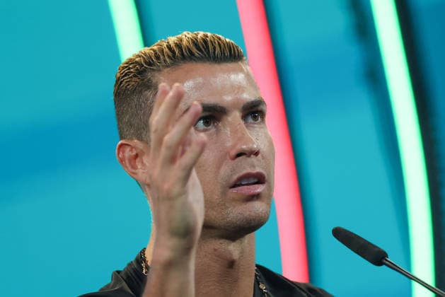 Lisbon, Portugal, September 23: Cristiano Ronaldo of Portugal during the press conference ahead of the UEFA Nations League 2026–27 League Phase Matchday 1 game between Portugal and Wales at Estadio José Alvalade in Lisbon, Portugal Copyright: HMBxMedia JoaquimxFerreira