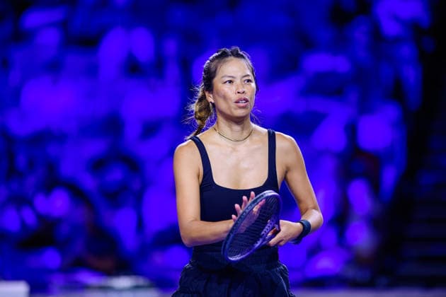 RECORD DATE NOT STATED 23rd September 2026; Kallang Tennis Hub, Singapore; WTA, Tennis Damen Tennis, Singapore Open Day 3; Su-Wei Hsieh, Taiwan DavidxAsh