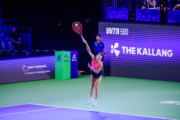 RECORD DATE NOT STATED 23rd September 2026; Kallang Tennis Hub, Singapore; WTA, Tennis Damen Tennis, Singapore Open Day 3; Tereza Mihalikova, Slovakia DavidxAsh