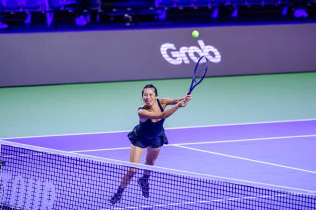 RECORD DATE NOT STATED 23rd September 2026; Kallang Tennis Hub, Singapore; WTA, Tennis Damen Tennis, Singapore Open Day 3; Su-Wei Hsieh, Taiwan DavidxAsh