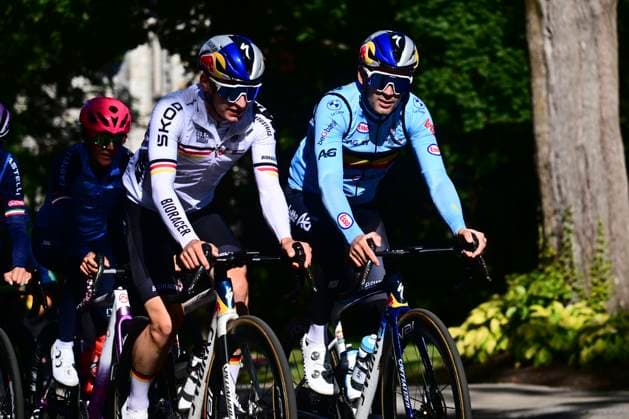UCI 2026 Road World Championship, WM, Weltmeisterschaft Montreal 23 09 2026 MONTREAL, CANADA - SEPTEMBER 23 : Vermeersch Gianni (BEL) pictured during the reconnaissance of the UCI Road World Championships circuit in Montreal on September 23, 2026 in Montreal, Canada, 23 09 2026 Montreal Canada  Copyright: xPeterxDexVoechtx