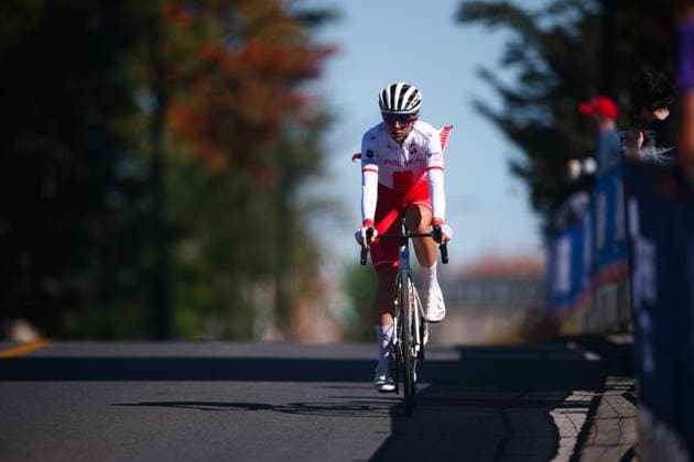 2026 UCI Road World Championships Picture by Vaughn Ridley SWpix.com - 23 09 2026 - Cycling - 2026 UCI Road World Championships - MontrÃ al, Canada - Training Practice - Poland Copyright: x xSWpix.comx(t axPhotographyxHubxLtd)xVaughnxRidley SWpix.comx SWP-3521-1963
